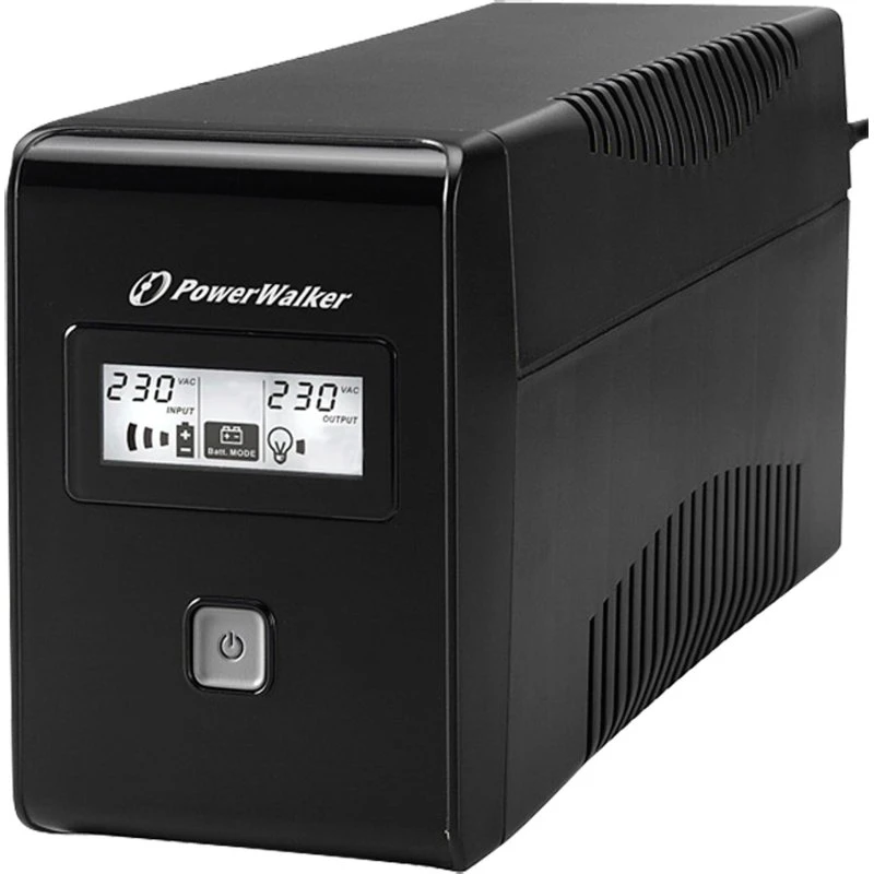 BlueWalker PowerWalker VI 650VA/360W LCD UPS (2x Schuko)