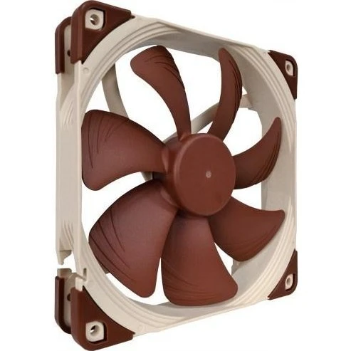 Noctua NF-A14 PWM 140 mm kabinetteventilator, brun