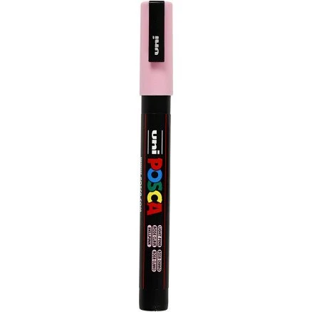 Posca PC-3M tusch 0,9–1,3 mm – lys pink