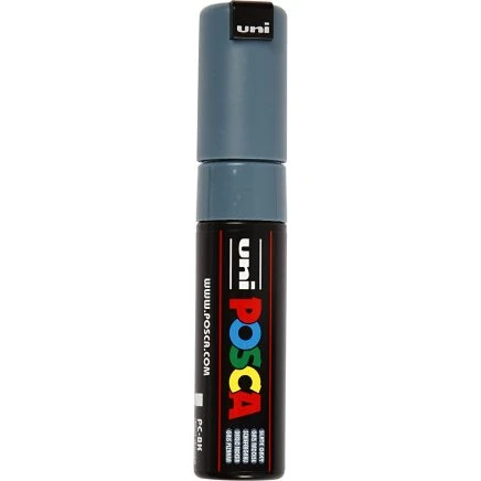 Posca PC-8K tusch 8 mm, slate grey