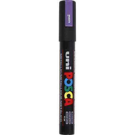 Posca PC-5M tusch 2,5 mm - Metallic Violet