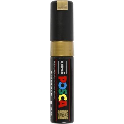 Posca Tusch PC-8K 8 mm – Guld