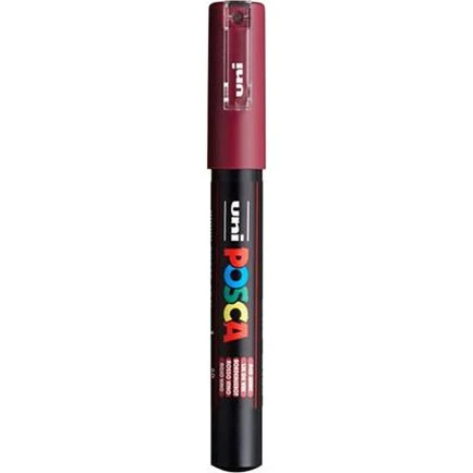 Posca PC-1M tusch 0,7 mm - Red Wine