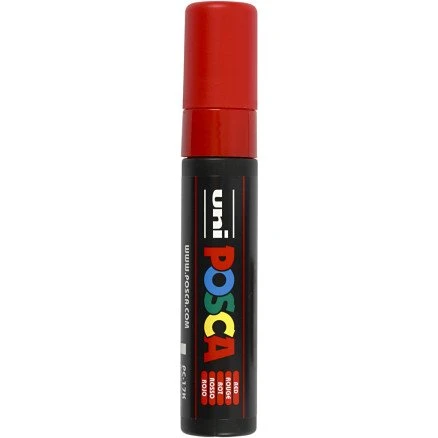 Posca PC-17K tusch 15 mm, rød