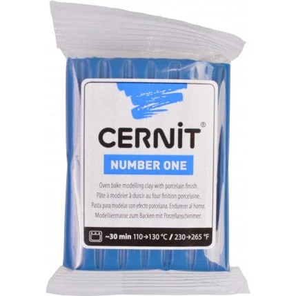 Cernit Modellervoks Unicolor 034 Marineblå 56 g