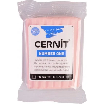 Cernit Modellervoks Unicolor 011 Rosa 56 g