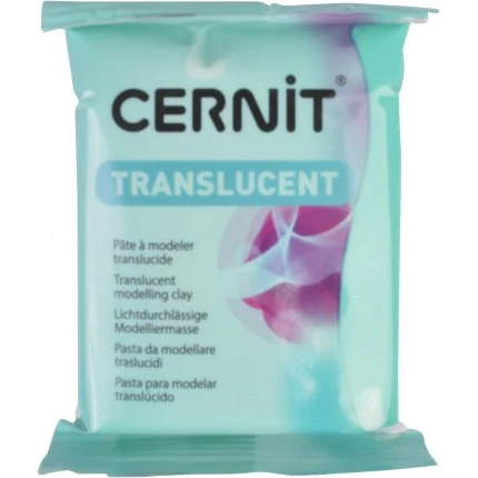 Cernit Translucent 132 Smaragdgrøn 56 g
