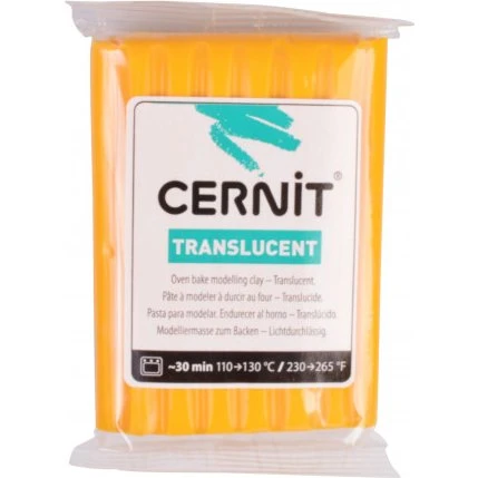 Cernit Modellervoks Translucent 129 Rav 56 g