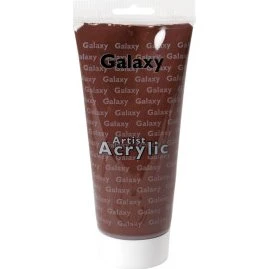 Galaxy Artist Akrylmaling Mørkebrun 200 ml