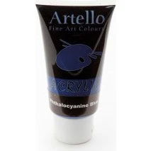 Artello Akrylmaling 75 ml – Phthalocyanin (marineblå)