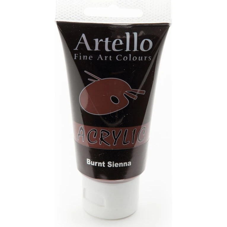 Artello akrylmaling 75 ml – Burnt Sienna