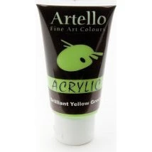 Artello Akrylmaling Limegrøn 75 ml