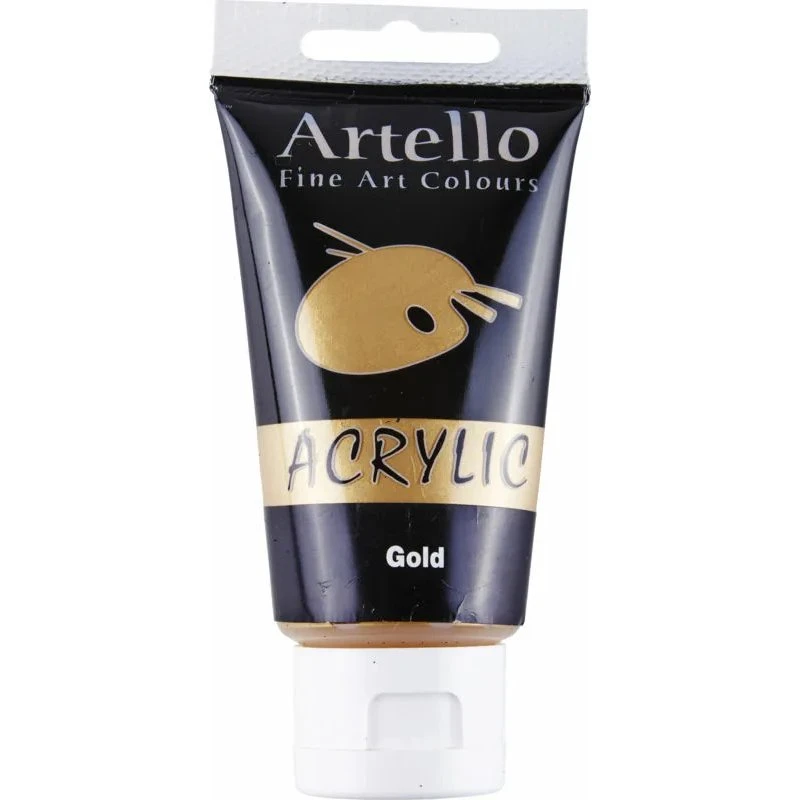 Artello Akrylmaling Guld 75 ml