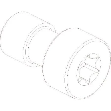 Cubic Skrue til tavlesammenbygning Torx 3040-0812