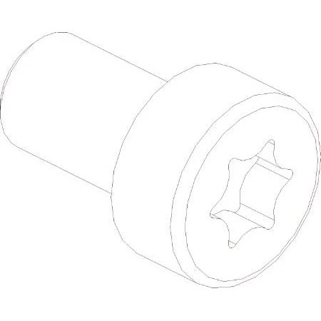 Cubic Cylinderskrue Torx 6x10 mm (3101-0610)