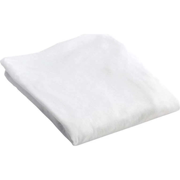 BabyDan Jersey stræklagen 60x120 cm, hvid