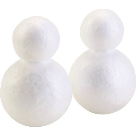 Styroporfigurer 6,5 cm – 50 stk.