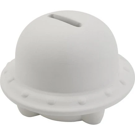 Sparedyr Ufo i terrakotta, 6 stk. (9x9x8 cm)