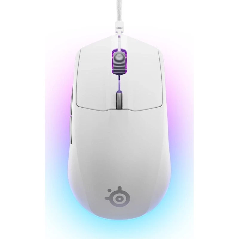 SteelSeries Rival 3 Gen 2 gamingmus, hvid