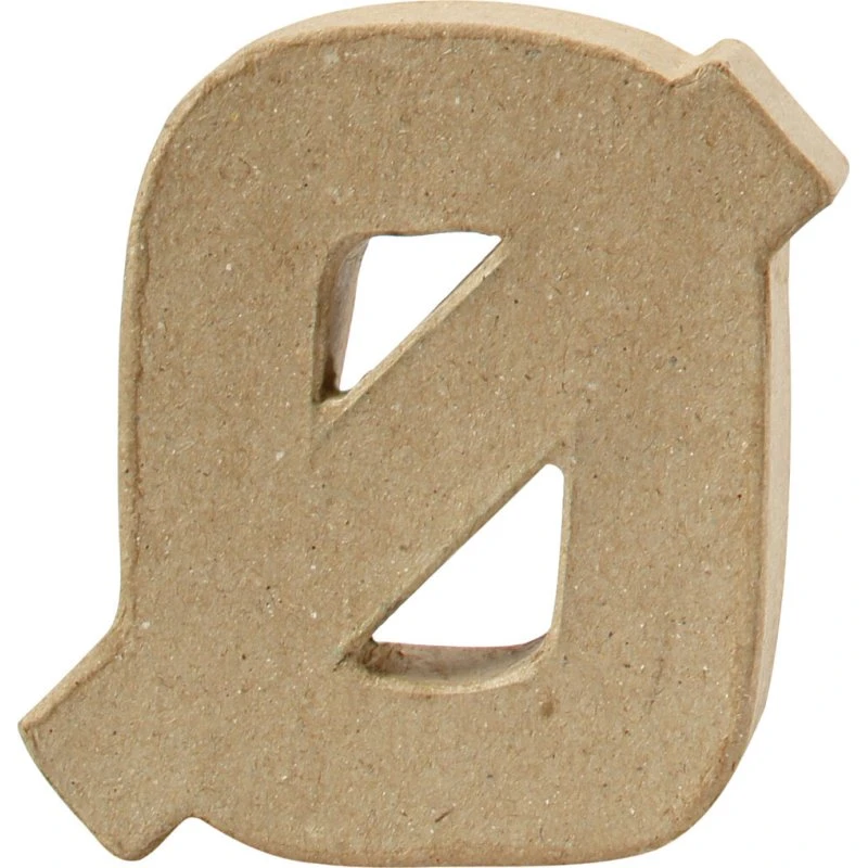 Papmaché Bogstav Ø 10x7,6 cm – Stort dekorationsbogstav