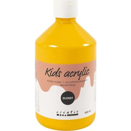 A-color Akrylmaling Blank gul 500 ml