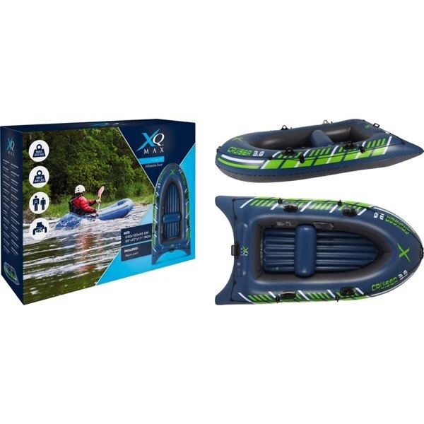 XQMax Gummibåd Cruiser 3.0, 240 cm – 2 personer