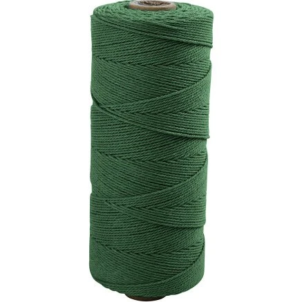 Knyttegarn 1 mm – 315 m, grøn (220 g)