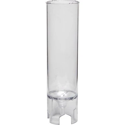 Lysstøbeform cylinder 123x40 mm, transparent (1 stk)