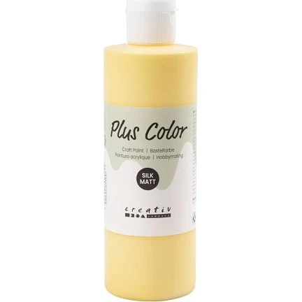 Plus Color Hobbymaling Crocus Yellow 250 ml