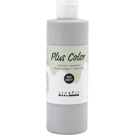 Plus Color Hobbymaling, Rain Grey 250 ml