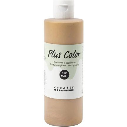 Plus Color Hobbymaling 250 ml – Guld