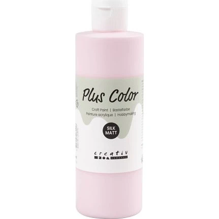 Plus Color Hobbymaling Soft Pink 250 ml
