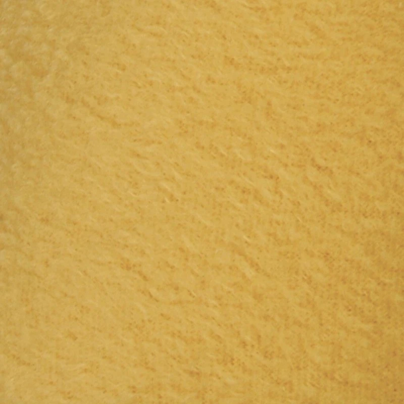 Fleece-stof 125x150 cm 200 g, gul - 1 stk