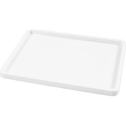 Malerbakke 25x34 cm, 1,5 cm dyb - hvid, 1 stk