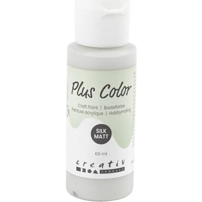Plus Color Hobbymaling lys grå 60 ml