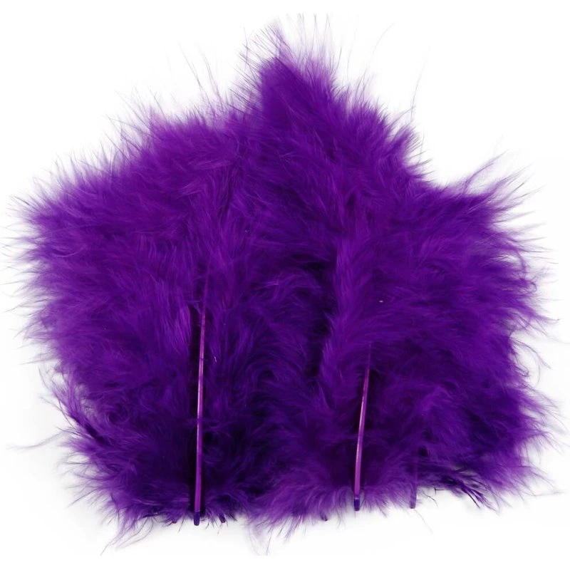 Dun str. 5–12 cm, lilla, 15 stk