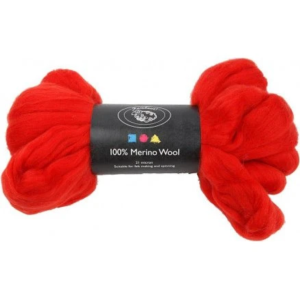 Karteflor Merino 21 my Julerød 100 g (mulesing-free)