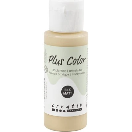 Plus Color Hobbymaling Ivory Beige 60 ml