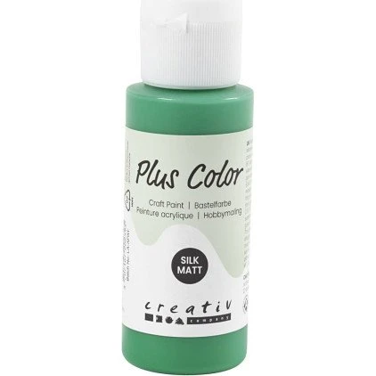 Plus Color Hobbymaling Brilliantgrøn 60 ml