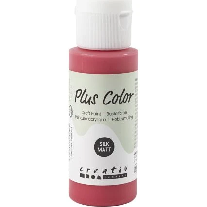 Plus Color Hobbymaling Berry Red 60 ml