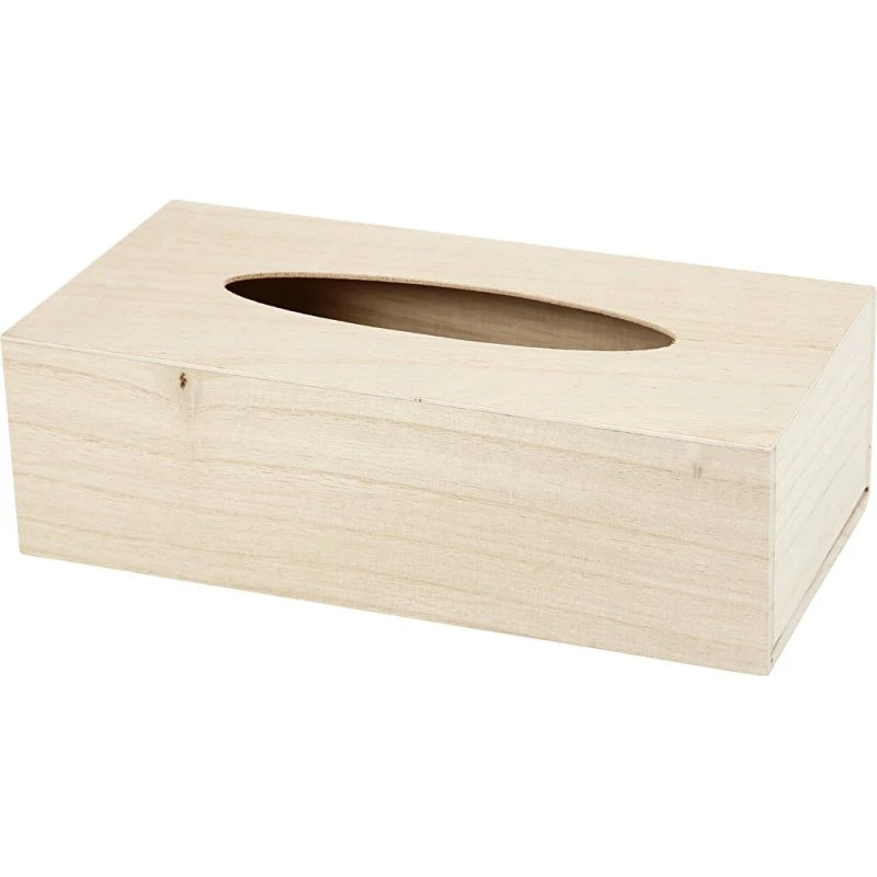 Servietbox i kejsertræ 27x14x8 cm
