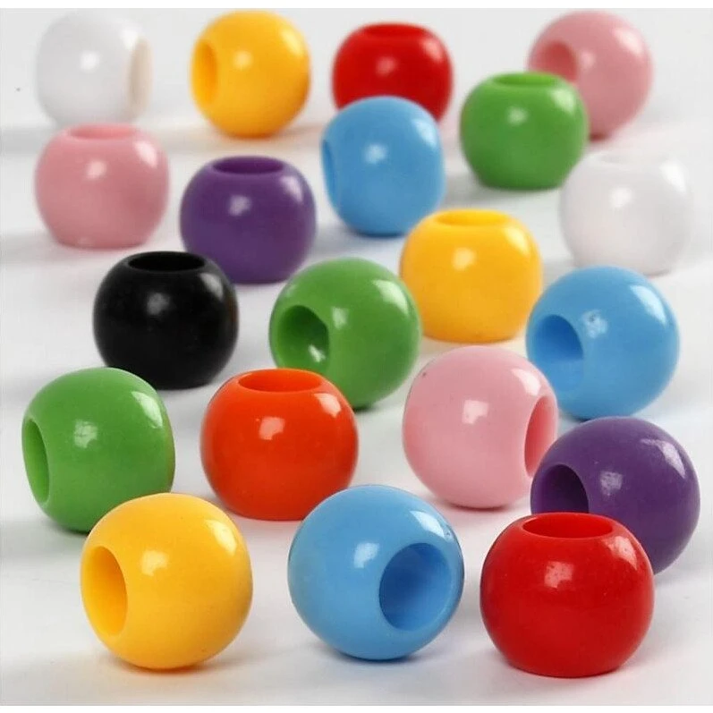 Kongomix perler Ø10 mm, hul 4,5 mm, 110 ml (65 g)