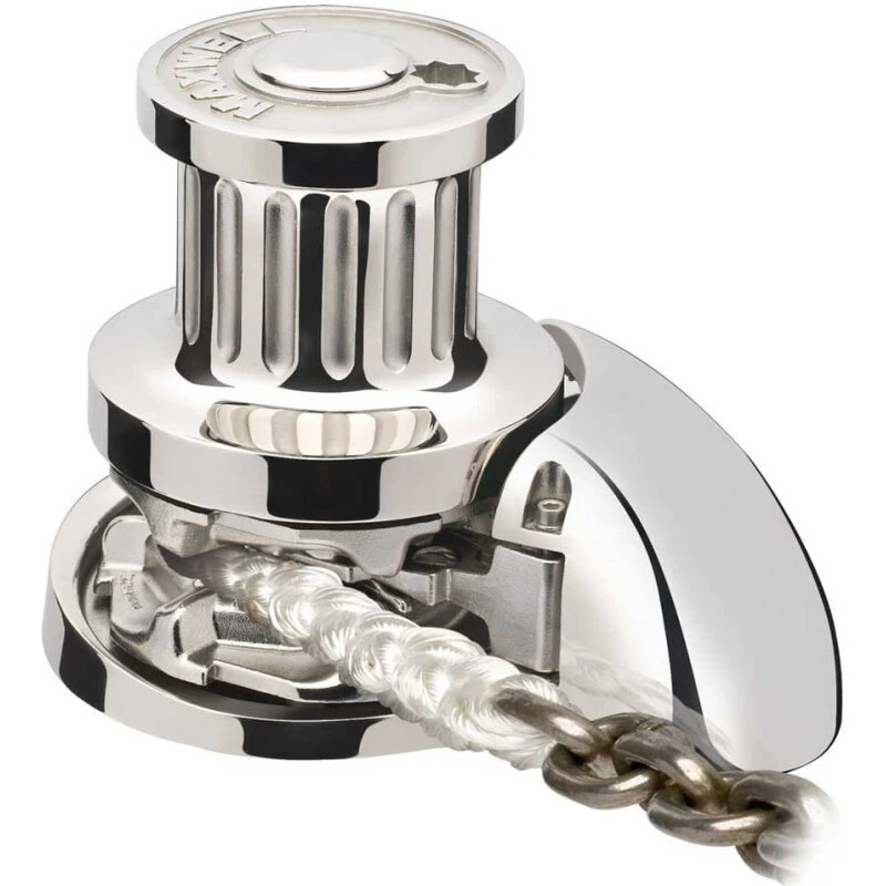 Maxwell RC12-10 ankerspil (capstan/gypsy) 24V 1200W, sølv