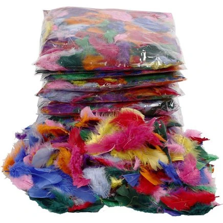 Dun 7-8 cm, assorterede farver, 10x50 g