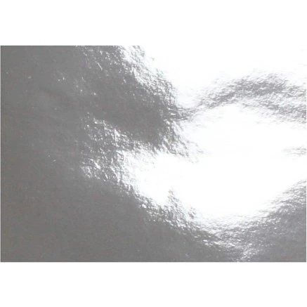 Metalpapir A4 120 g sølv – 100 ark