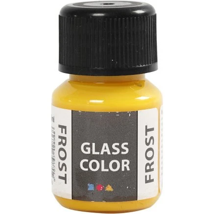 Glass Color Frost - Gul 30 ml