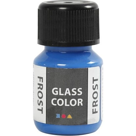 Glass Color Frost blå 30 ml