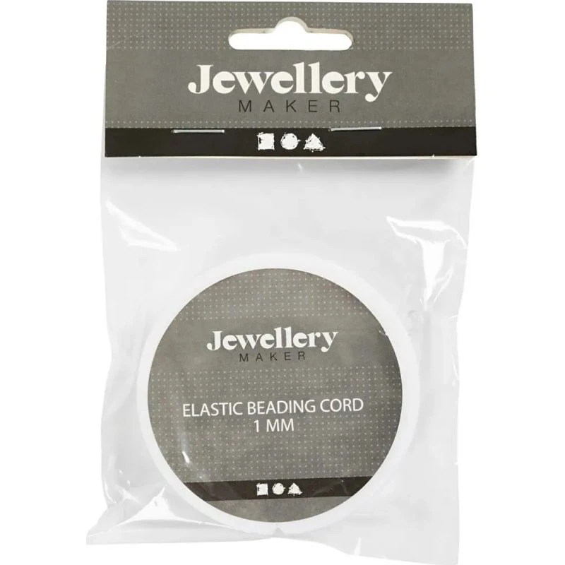 Elastiksnor rund 1 mm x 10 m