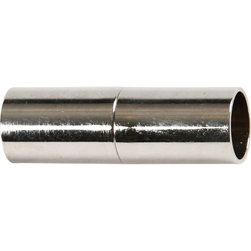 Generic Magnetlås 20 mm, hul 5 mm, forsølvet - 2 stk
