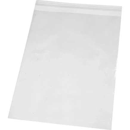 Uden mærke Cellofanposer 25,3 x 18 cm, 25 my, 20 stk